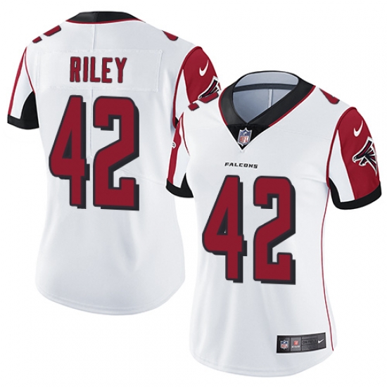 Nike Falcons #42 Duke Riley White Womens Stitched NFL Vapor Untouchable Limited Jersey Nike Falcons #42 Duke Riley White Womens Stitched NFL Vapor Untouchable Limited Jersey
