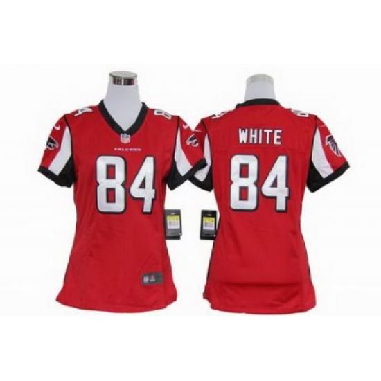 Women Nike Atlanta Falcons #84 Roddy White Red Jerseys Women Nike Atlanta Falcons #84 Roddy White Red Jerseys