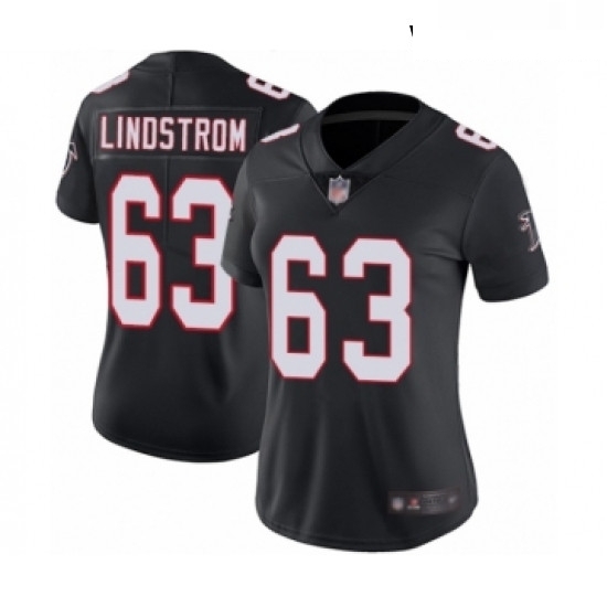 Womens Atlanta Falcons 63 Chris Lindstrom Black Alternate Vapor Untouchable Limited Player Football Jersey Womens Atlanta Falcons 63 Chris Lindstrom Black Alternate Vapor Untouchable Limited Player Football Jersey