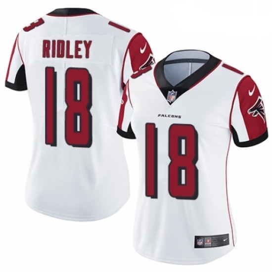 Womens Nike Atlanta Falcons 18 Calvin Ridley White Vapor Untouchable Limited Player NFL Jersey Womens Nike Atlanta Falcons 18 Calvin Ridley White Vapor Untouchable Limited Player NFL Jersey