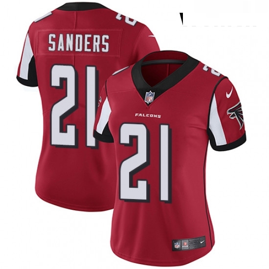 Womens Nike Atlanta Falcons 21 Deion Sanders Red Team Color Vapor Untouchable Limited Player NFL Jersey Womens Nike Atlanta Falcons 21 Deion Sanders Red Team Color Vapor Untouchable Limited Player NFL Jersey