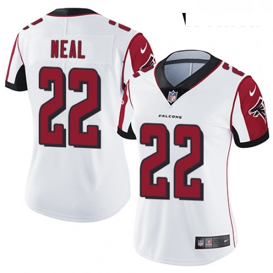 Womens Nike Atlanta Falcons 22 Keanu Neal Elite White NFL Jersey Womens Nike Atlanta Falcons 22 Keanu Neal Elite White NFL Jersey