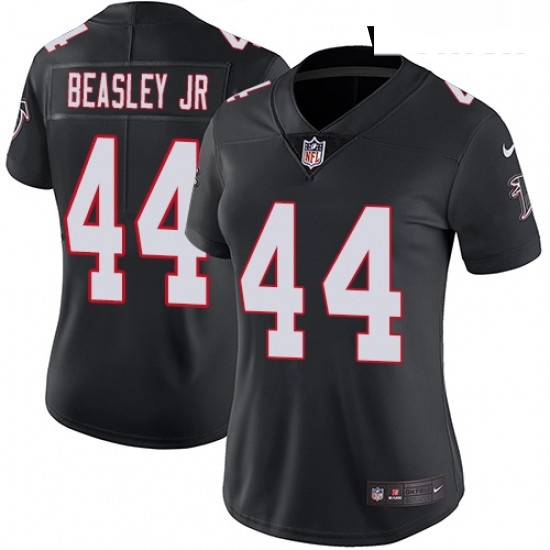 Womens Nike Atlanta Falcons 44 Vic Beasley Elite Black Alternate NFL Jersey Womens Nike Atlanta Falcons 44 Vic Beasley Elite Black Alternate NFL Jersey