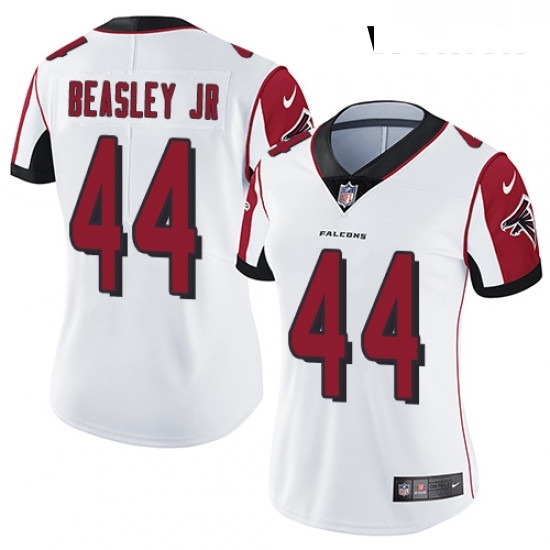 Womens Nike Atlanta Falcons 44 Vic Beasley Elite White NFL Jersey Womens Nike Atlanta Falcons 44 Vic Beasley Elite White NFL Jersey