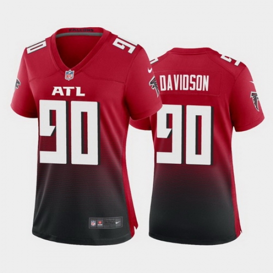 women marlon davidson atlanta falcons red 2nd alternate game jersey women marlon davidson atlanta falcons red 2nd alternate game jersey