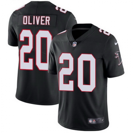 Nike Falcons #20 Isaiah Oliver Black Alternate Youth Stitched NFL Vapor Untouchable Limited Jersey Nike Falcons #20 Isaiah Oliver Black Alternate Youth Stitched NFL Vapor Untouchable Limited Jersey