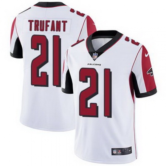Nike Falcons #21 Desmond Trufant White Youth Stitched NFL Vapor Untouchable Limited Jersey Nike Falcons #21 Desmond Trufant White Youth Stitched NFL Vapor Untouchable Limited Jersey