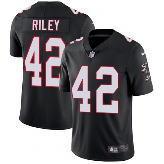 Nike Falcons #42 Duke Riley Black Alternate Youth Stitched NFL Vapor Untouchable Limited Jersey Nike Falcons #42 Duke Riley Black Alternate Youth Stitched NFL Vapor Untouchable Limited Jersey