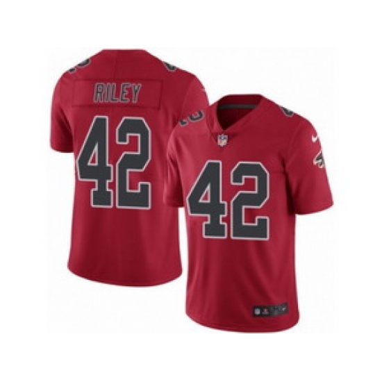 Nike Falcons #42 Duke Riley Red Youth Stitched NFL Limited Rush Jersey Nike Falcons #42 Duke Riley Red Youth Stitched NFL Limited Rush Jersey