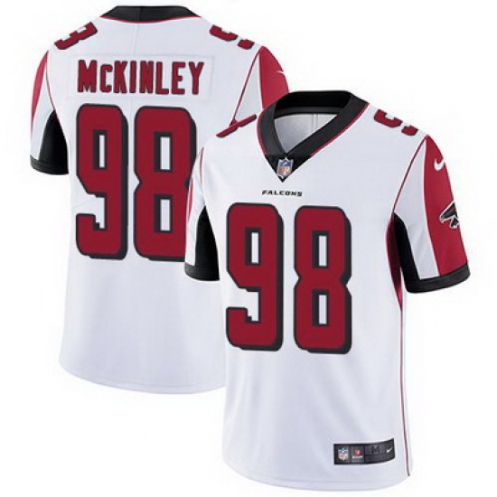 Nike Falcons #98 Takkarist McKinley White Youth Stitched NFL Vapor Untouchable Limited Jersey Nike Falcons #98 Takkarist McKinley White Youth Stitched NFL Vapor Untouchable Limited Jersey