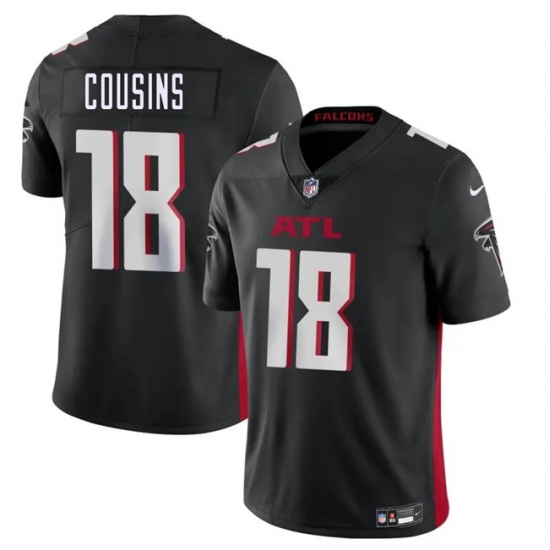 Youth Atlanta Falcons 18 Kirk Cousins Black Vapor Untouchable Limited Stitched Football Jersey s Youth Atlanta Falcons 18 Kirk Cousins Black Vapor Untouchable Limited Stitched Football Jersey s