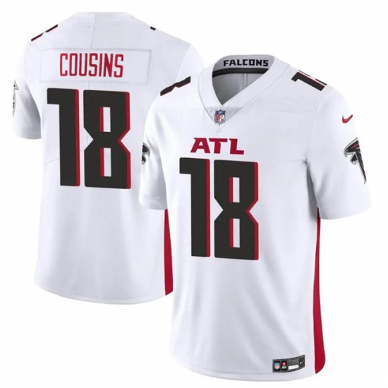 Youth Atlanta Falcons 18 Kirk Cousins White Vapor Untouchable Limited Stitched Football Jersey Youth Atlanta Falcons 18 Kirk Cousins White Vapor Untouchable Limited Stitched Football Jersey