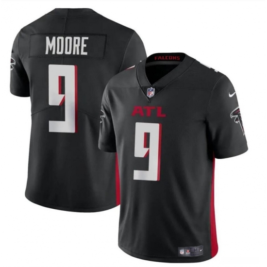 Youth Atlanta Falcons 9 Rondale Moore Black Vapor Untouchable Limited Stitched Football Jersey Youth Atlanta Falcons 9 Rondale Moore Black Vapor Untouchable Limited Stitched Football Jersey