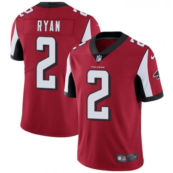 Youth Nike Atlanta Falcons 2 Matt Ryan Red Team Color Vapor Untouchable Limited Player NFL Jersey Youth Nike Atlanta Falcons 2 Matt Ryan Red Team Color Vapor Untouchable Limited Player NFL Jersey