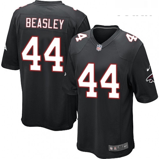 Youth Nike Atlanta Falcons 44 Vic Beasley Game Black Alternate NFL Jersey Youth Nike Atlanta Falcons 44 Vic Beasley Game Black Alternate NFL Jersey