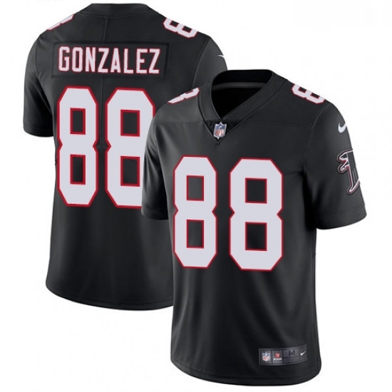 Youth Nike Atlanta Falcons 88 Tony Gonzalez Black Alternate Vapor Untouchable Limited Player NFL Jersey Youth Nike Atlanta Falcons 88 Tony Gonzalez Black Alternate Vapor Untouchable Limited Player NFL Jersey