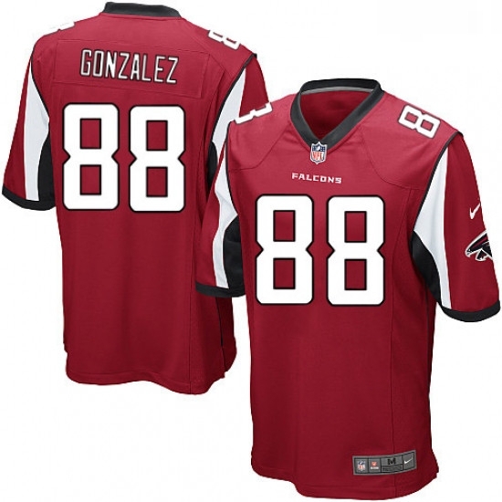 Youth Nike Atlanta Falcons 88 Tony Gonzalez Game Red Team Color NFL Jersey Youth Nike Atlanta Falcons 88 Tony Gonzalez Game Red Team Color NFL Jersey