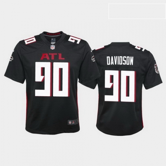 youth marlon davidson atlanta falcons black game jersey youth marlon davidson atlanta falcons black game jersey