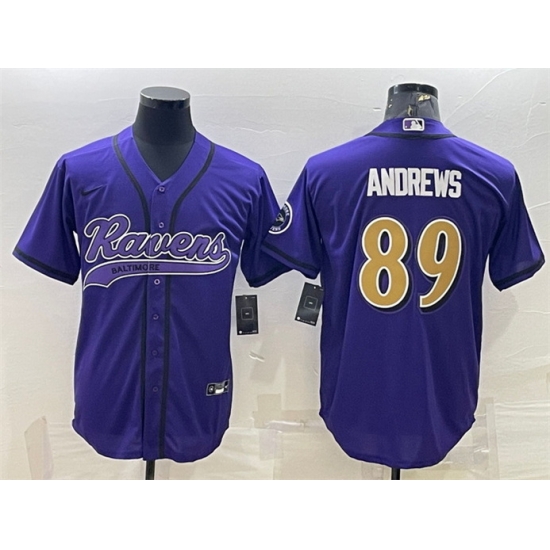 Men Baltimore Ravens 89 Mark Andrews Purple Color Rush Limited Jersey Men Baltimore Ravens 89 Mark Andrews Purple Color Rush Limited Jersey