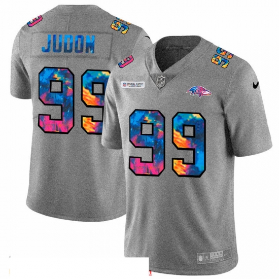 Men Baltimore Ravens 99 Matthew Judon Men Nike Multi Color 2020 NFL Crucial Catch NFL Jersey Greyheather Men Baltimore Ravens 99 Matthew Judon Men Nike Multi Color 2020 NFL Crucial Catch NFL Jersey Greyheather
