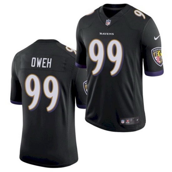 Men Baltimore Ravens 99 Odafe Oweh Black 2021 Limited Football Jersey Men Baltimore Ravens 99 Odafe Oweh Black 2021 Limited Football Jersey