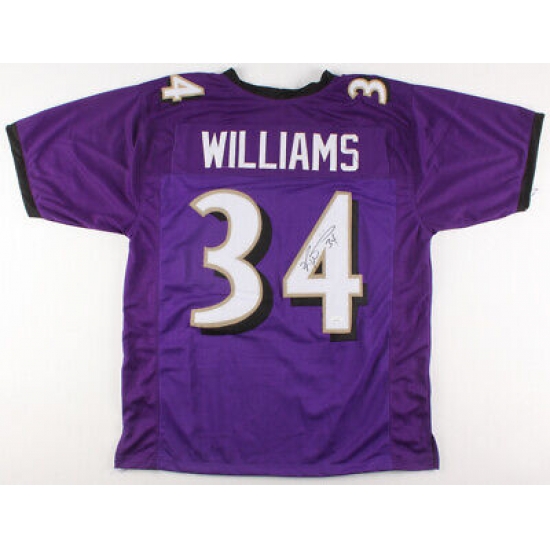 Men Baltimore Ravens Ricky Williams #34 Throwback Stitched Jersey Purple Men Baltimore Ravens Ricky Williams #34 Throwback Stitched Jersey Purple
