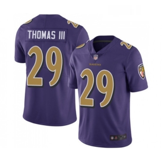 Mens Baltimore Ravens 29 Earl Thomas III Limited Purple Rush Vapor Untouchable Football Jersey Mens Baltimore Ravens 29 Earl Thomas III Limited Purple Rush Vapor Untouchable Football Jersey