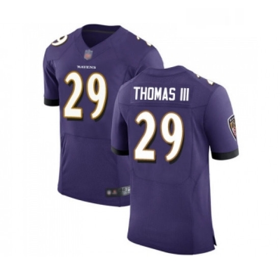 Mens Baltimore Ravens 29 Earl Thomas III Purple Team Color Vapor Untouchable Elite Player Football Jersey Mens Baltimore Ravens 29 Earl Thomas III Purple Team Color Vapor Untouchable Elite Player Football Jersey