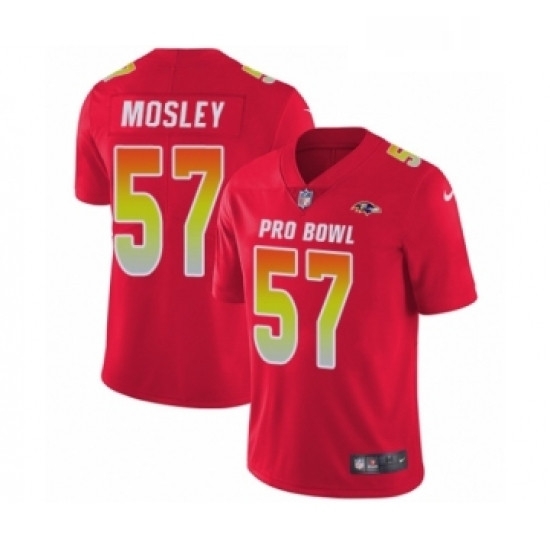 Mens Nike Baltimore Ravens 57 CJ Mosley Limited Red AFC 2019 Pro Bowl NFL Jersey Mens Nike Baltimore Ravens 57 CJ Mosley Limited Red AFC 2019 Pro Bowl NFL Jersey
