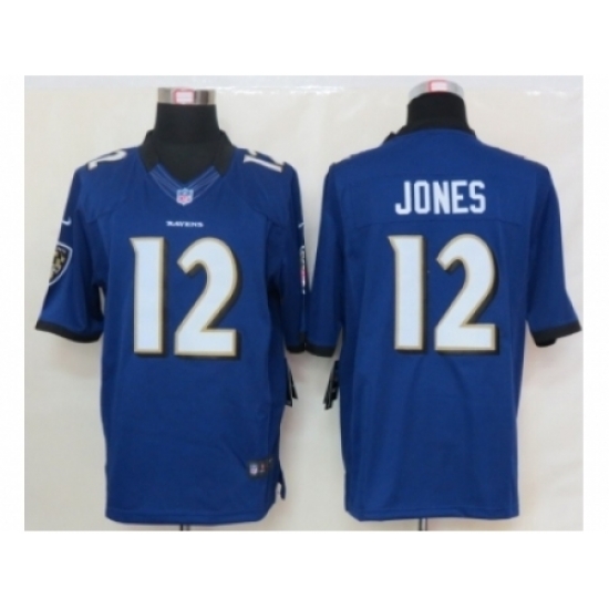 Nike Baltimore Ravens 12 Jacoby Jones purple Limited NFL Jersey Nike Baltimore Ravens 12 Jacoby Jones purple Limited NFL Jersey