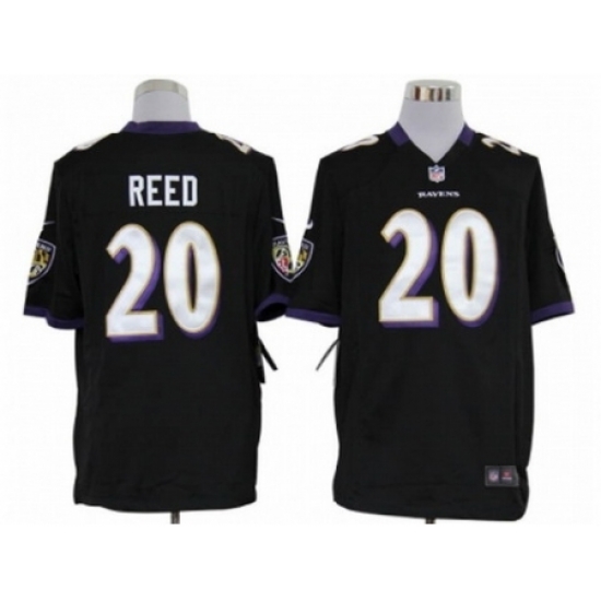 Nike Baltimore Ravens 20 Ed Reed Black Game NFL Jersey Nike Baltimore Ravens 20 Ed Reed Black Game NFL Jersey