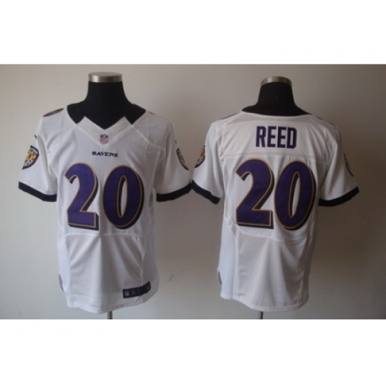 Nike Baltimore Ravens 20 Ed Reed Black White Elite NFL Jersey Nike Baltimore Ravens 20 Ed Reed Black White Elite NFL Jersey