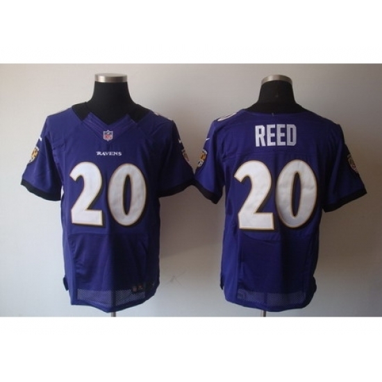 Nike Baltimore Ravens 20 Ed Reed Purple Elite NFL Jersey Nike Baltimore Ravens 20 Ed Reed Purple Elite NFL Jersey