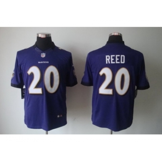 Nike Baltimore Ravens 20 Ed Reed Purple Limited NFL Jersey Nike Baltimore Ravens 20 Ed Reed Purple Limited NFL Jersey