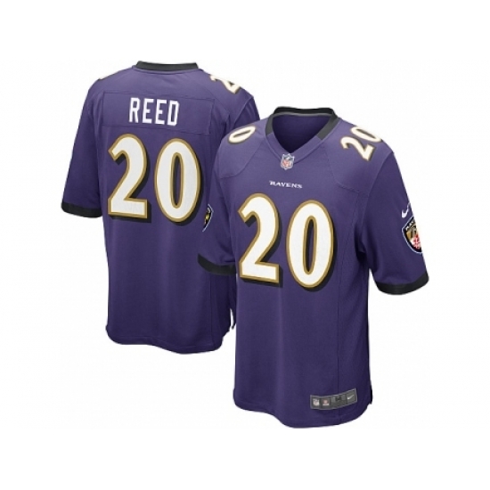 Nike Baltimore Ravens 20 Ed Reed purple Game NFL Jersey Nike Baltimore Ravens 20 Ed Reed purple Game NFL Jersey