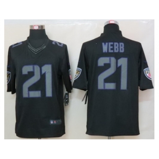 Nike Baltimore Ravens 21 Lardarius Webb Black Limited Impact NFL Jersey Nike Baltimore Ravens 21 Lardarius Webb Black Limited Impact NFL Jersey