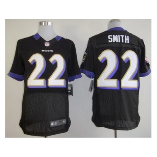 Nike Baltimore Ravens 22 Jimmy Smith Black Elite NFL Jersey Nike Baltimore Ravens 22 Jimmy Smith Black Elite NFL Jersey
