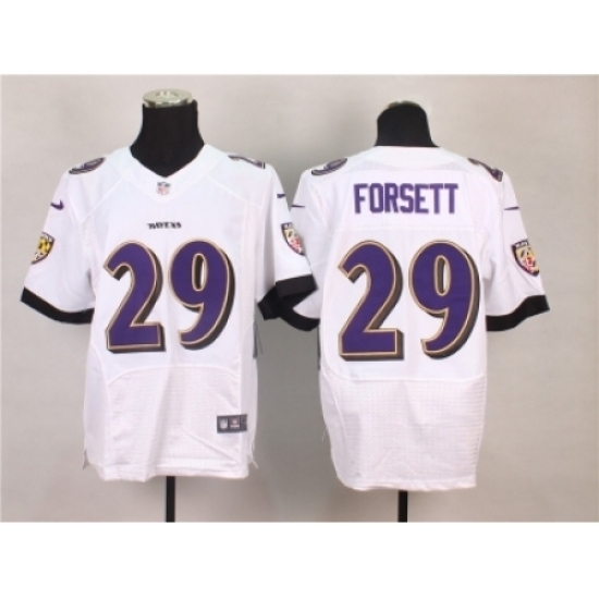Nike Baltimore Ravens 29 forsett white Elite NFL Jersey Nike Baltimore Ravens 29 forsett white Elite NFL Jersey