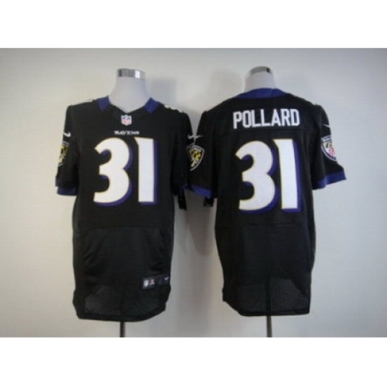 Nike Baltimore Ravens 31 Bernard Pollard Black Elite NFL Jersey Nike Baltimore Ravens 31 Bernard Pollard Black Elite NFL Jersey