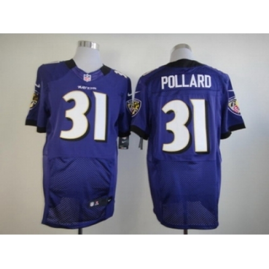 Nike Baltimore Ravens 31 Bernard Pollard Purple Elite NFL Jersey Nike Baltimore Ravens 31 Bernard Pollard Purple Elite NFL Jersey