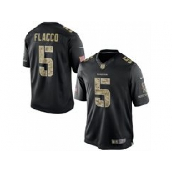 Nike Baltimore Ravens 5 Joe Flacco Black Limited Salute To Service NFL Jersey Nike Baltimore Ravens 5 Joe Flacco Black Limited Salute To Service NFL Jersey