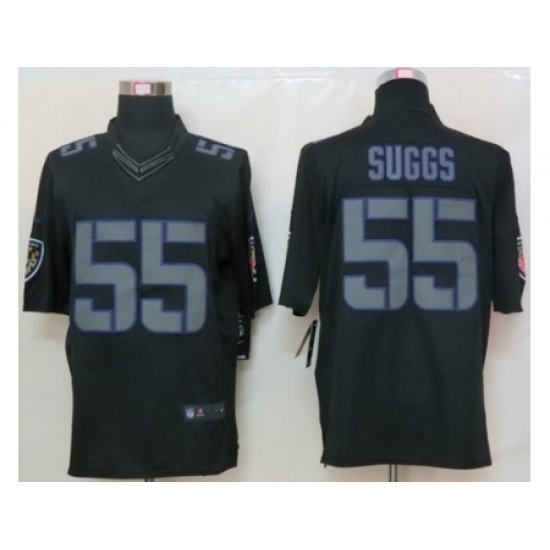 Nike Baltimore Ravens 55 Terrell Suggs Black Limited Impact NFL Jersey Nike Baltimore Ravens 55 Terrell Suggs Black Limited Impact NFL Jersey