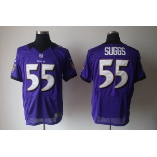 Nike Baltimore Ravens 55 Terrell Suggs Purple Elite NFL Jersey Nike Baltimore Ravens 55 Terrell Suggs Purple Elite NFL Jersey