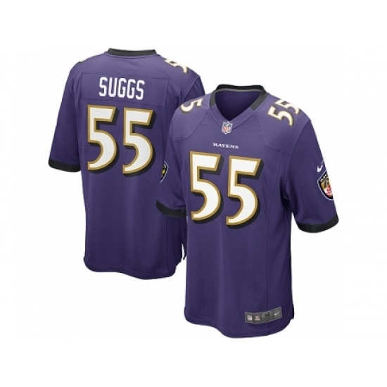 Nike Baltimore Ravens 55 Terrell Suggs purple Game NFL Jersey Nike Baltimore Ravens 55 Terrell Suggs purple Game NFL Jersey