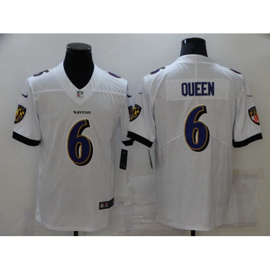 Nike Baltimore Ravens 6 Patrick Queen White Vapor Untouchable Limited Jersey Nike Baltimore Ravens 6 Patrick Queen White Vapor Untouchable Limited Jersey