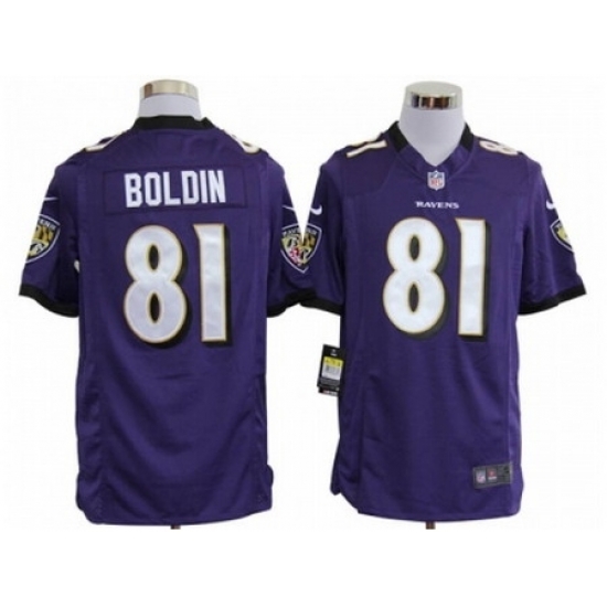 Nike Baltimore Ravens 81 Anquan Boldin Purple Game NFL Jersey Nike Baltimore Ravens 81 Anquan Boldin Purple Game NFL Jersey