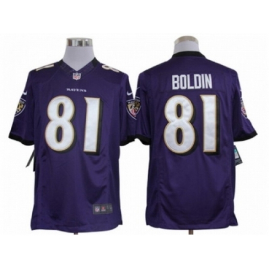 Nike Baltimore Ravens 81 Anquan Boldin purple Limited NFL Jersey Nike Baltimore Ravens 81 Anquan Boldin purple Limited NFL Jersey