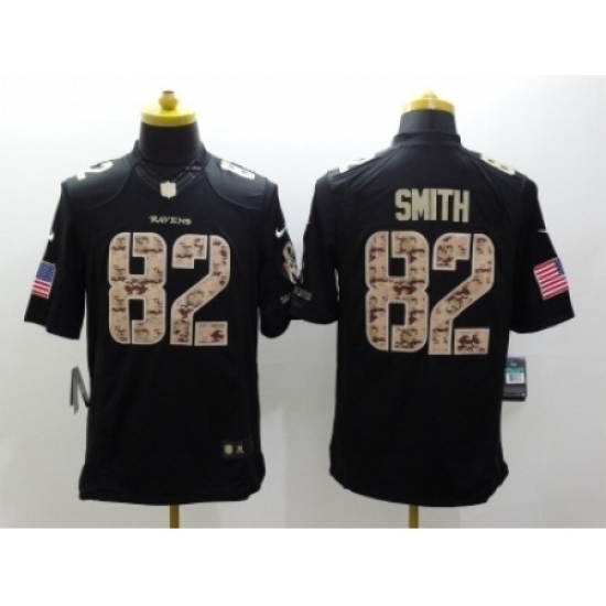 Nike Baltimore Ravens 82 Torrey Smith Black Limited Salute to Service NFL Jersey Nike Baltimore Ravens 82 Torrey Smith Black Limited Salute to Service NFL Jersey