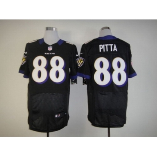 Nike Baltimore Ravens 88 Dennis Pitta black Elite NFL Jersey Nike Baltimore Ravens 88 Dennis Pitta black Elite NFL Jersey