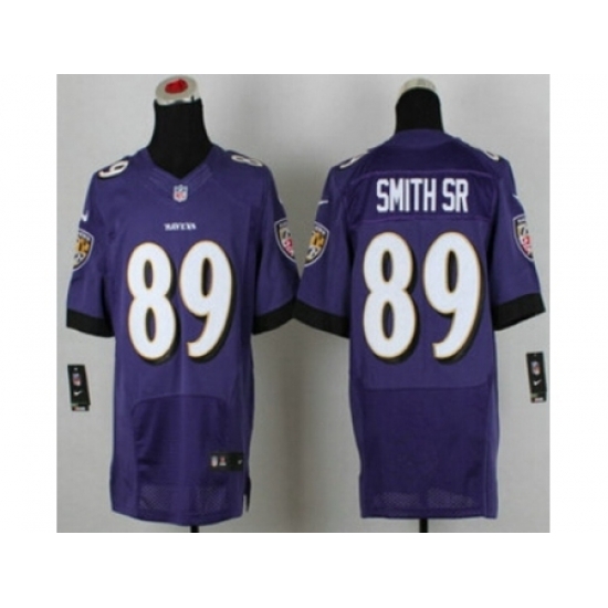 Nike Baltimore Ravens 89 Steve Smith Sr Purple Elite NFL Jersey Nike Baltimore Ravens 89 Steve Smith Sr Purple Elite NFL Jersey